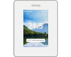 Warmup 7iE Smart Matter WiFi thermostaat voor vloerverwarming - Wolk wit