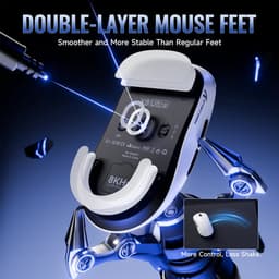 Attack Shark X8 SE Draadloze Gaming Muis, 55g, PAW3311 Sensor - Wit — thumbnail 2