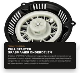 Dailygoods- Pull Starter Eenvoudige Installatie - Vervangende Onderdelen - Grasmaaier - Voor Einhell/Hyundai - Duurzaam - Hoogwaardige Kwaliteit - Startmotor — thumbnail 1