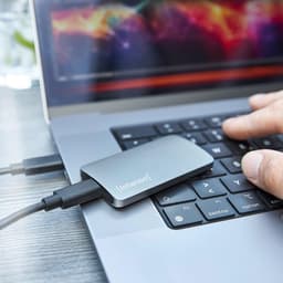 Externe SSD - Draagbare Opslag - Snelle Data Transfer - USB 3.2 Gen 2x2 - 500GB - Antraciet — thumbnail 4