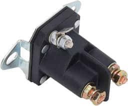 Motor Starter Solenoid - Relais Solenoid - Grasmaaier Onderhoud - 3 Polig 12V Systeem - 155 Gram - Zilverkleurig — thumbnail 5