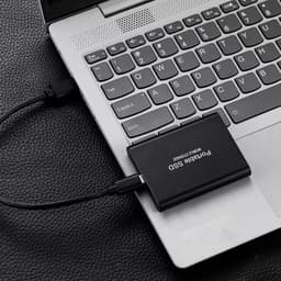 Draagbare SSD - Externe Opslag - Bestanden Opslaan - Ultrasnelle Overdracht - Tot 8TB - Blauw — thumbnail 3