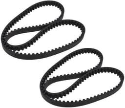 Aandrijfriem - Grasmaaier riem - Rubber - 107 tanden - 856 mm omtrek - Geschikt voor Stiga 105 hatchback - Zwart — thumbnail 1