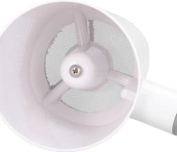 Elektrische Meelzeef - Poederzeef Bakken - Koken en Bakken - Dubbele Werkmodus - 5.5 Inch Mond - Wit — thumbnail 3