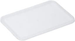 Dailygoods- Magnetronbakken 1000 cc - 100 Stuks - Met Deksel - Wit - Voedselopslag - Geschikt voor Magnetron - Maaltijdcontainers — thumbnail 2
