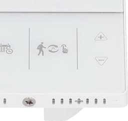 Slimme Thermostaat - Ketelthermostaat Programmeerbaar - Comfortabel Leven - Stembediening Wi-Fi - 86 x 86 mm - Wit — thumbnail 3