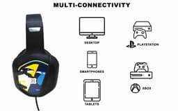 Harry Potter Bedrade Gaming Headset met verlichting en microfoon — thumbnail 5