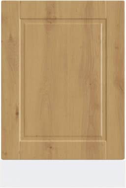 Vaatwasserpaneel - Frontpaneel Vaatwasser - Keuken Integratie - Houtlook Eiken Design - 45x1.5x67 cm - Eiken — thumbnail 5