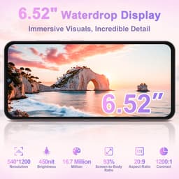 OUKITEL C3 Smartphone-5000mAh-16GB RAM-64GB ROM-13MP-6,52" HD-Android 14-Dual 4G-OTG-GPS — thumbnail 4