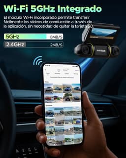 Auto Camera - Rijcamera Set - Veilig Rijden - 4 Kanaals 360 Graden - 128GB Inclusief - Zwart — thumbnail 4