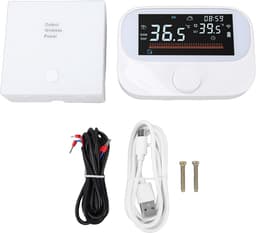 Ketelthermostaat - Kamertemperatuurregelaar - Verwarming Regelen - WiFi RF Bediening - 118 x 86 mm - Wit — thumbnail 5