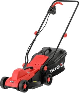 YATO YT-851990 Elektrische Grasmaaier – 1300W – Maaibreedte 33 cm – 30L Grasopvangbak – Lichtgewicht Cirkelmaaier voor Gazons tot 400 m² — thumbnail 1