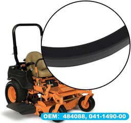 V-riem 5/8''x152'' - Compatibel met Scag/Husqvarna - Duurzaam materiaal - Slijtvast - Stabiliteit - Verbeterde werking - Grasmaaierriem — thumbnail 3