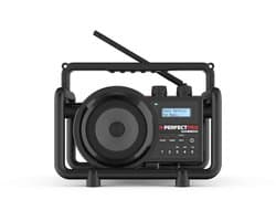 PerfectPro DABBOX Bouwplaats Radio - FM en DAB+ - Bluetooth - AUX - Oplaadbaar - IP54 - DBX3