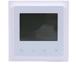 Slimme Thermostaat - Programmeerbare Regelaar - Comfortabel Wonen - Wifi Bediening - 10 x 10 x 7 cm - Wit