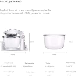 Halogeen Airfryer - Heteluchtfriteuse Oven - Gezond Koken - 10 Slimme Presets - 10 Liter - Wit — thumbnail 3