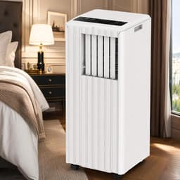 Mobiele Airco - Portable Airco - Ruimte Koelen - 3-in-1 Functie - 35 m² - Wit — thumbnail 1