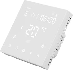 Smart Wifi Thermostaat - Temperatuurregelaar Slimme Thermostaat - Verwarming Regelen - Mobiele Bediening - 86x86mm - Wit — thumbnail 5