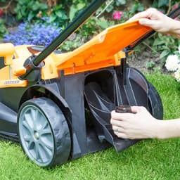 Elektrische grasmaaier 37cm - accu 24V - maaibreedte tot 300m² - 6 maaihoogtes - ShopVlot — thumbnail 5