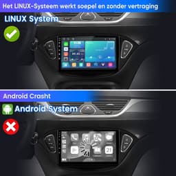 Junsun Linux Draadloos Carplay & Andriod Auto Geschikt voor Opel Corsa E 2015-2019 Adam - 9 Inch HD TouchScreen - Bluetooth - Navigatie - Stuurwielbediening - WiFi - FM - RDS- Airplay — thumbnail 4