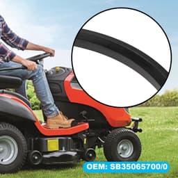 Dailygoods - Grasmaaier Dubbelzijdige Riem SB35065700/0 - Compatibel met Sabo 92-13H — thumbnail 4