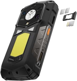 Rugged Smartphone Ulefone Armor 29 Ultra 5G D-9300+ 16GB 1TB 21200-120W A15, Night, Watch Display, Black — thumbnail 5