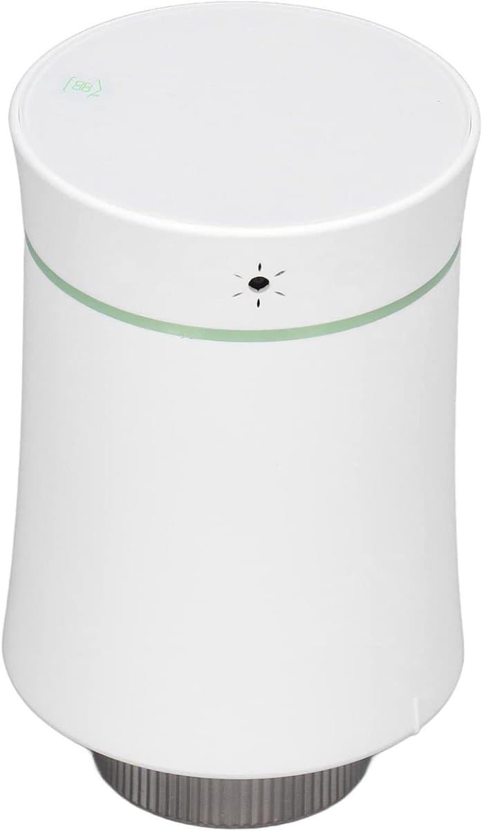 Slimme Radiatorthermostaat - Thermostatische Radiatorkraan Digitale - Energie Besparen - App Bediening Weekschema - Universeel - Wit — afbeelding 1