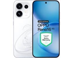 OPPO Reno16 5G 8+512GB Wit - Extra Garantie