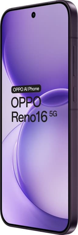 OPPO Reno16 5G 8+512GB Paars Zwart - Extra Garantie — thumbnail 5