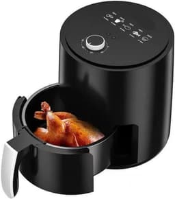 Smart Airfryer - Olievrije Frituurpan - Gezond Koken - 360° Bakken - 3.2L Capaciteit - Zwart — thumbnail 1
