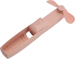 Oplaadbare Handventilator - Draagbare Koeler - Persoonlijke Koeling - Opvouwbaar Ontwerp - 142 gram - Zwart — thumbnail 3