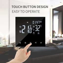 Slimme Thermostaat - Digitale Temperatuurregelaar - Comfortabel Huis - App Bediening - 10 x 95 x 65 cm - Wit — thumbnail 5