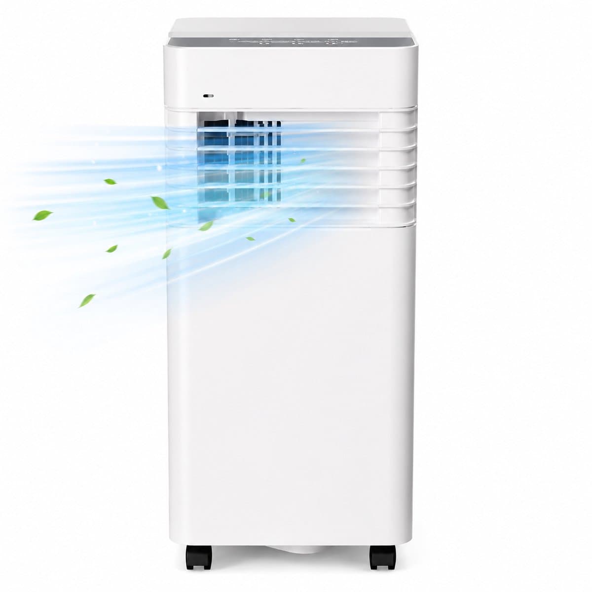 Mobiele Airco 7000 BTU – 3-in-1 met Afvoerslang, Raamafdichting en Afstandsbediening – Tot 28 m² — afbeelding 1