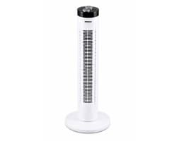Termozeta Torenventilator 81 cm – 3 Snelheden – Oscillatie – 1 Uur Timer – 45W -Wit