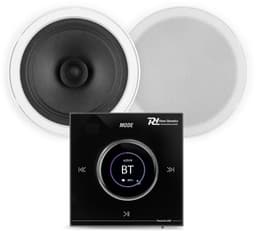 Power Dynamics badkamer speakers inbouw set - Speakers voor badkamer met Bluetooth B50B versterker — thumbnail 1