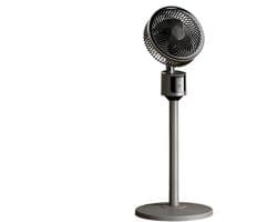 Kraftverdia® Staande ventilator - 80 cm USB-aangedreven grote vloerventilator, krachtige koeling voor thuis, woonkamer en kantoor, robuuste luchtcirculatieventilator voor studentenkamer, draagbaar indoor/outdoor