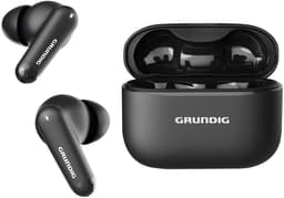 Grundig Draadloze Oordopjes - Earbuds 15 Uur Afspeeltijd - Oortjes Draadloos Bluetooth 5.3 - Oplaadcassette met Batterij Indicator - USB-C Oplaadbaar - Handsfree Bellen en Muziek Luisteren - Zwart — thumbnail 4