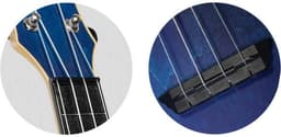 Flight Sopraan Ukelele - Travel Series - Donkerblauw - TUS35DB — thumbnail 3