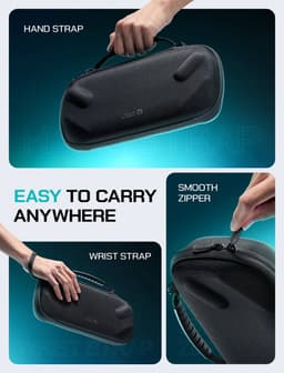 JSAUX Slim Carrying Case voor ROG Xbox Ally X & ROG Xbox Ally - Ultradunne Beschermhoes - Zwart - BG0135 — thumbnail 2