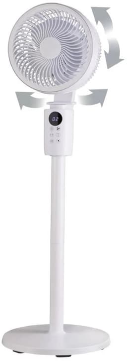 TRONIC Staande ventilator 33 cm - Vermogen: 20 W Ventilatiestanden: 16 Hoogte: 49,2-102 cm — thumbnail 2