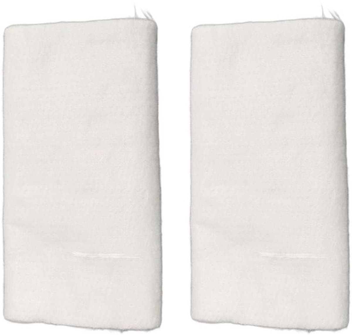 Uitlaatglasvezelkatoen, 2 stuks geluiddempend verpakkingsdoek 35x25cm voor auto, motor, pijp of sifon, hittebestendig, brandwerend bord met warmte-isolatie — afbeelding 1