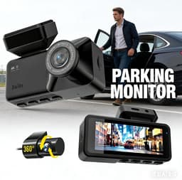 Dashcam - Autocamera Rijcamera - Verkeersregistratie - G-sensor voor crashdetectie - 3.2 inch scherm - Zwart — thumbnail 4