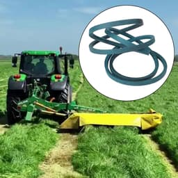 Grasmaaier Aandrijfriem - Vervangende Riem Maaier - Gazononderhoud - Aramide Touwconstructie - 42 inch - Groen — thumbnail 2