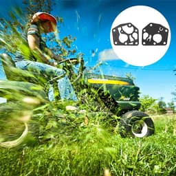 Grasmaaier Carburateur Set - Motor Onderdelen - Tuinonderhoud Uitvoeren - Directe Vervanging - 1 Set - Zwart — thumbnail 3