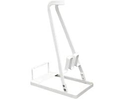 Vacuüm Opzetstuk Opslag - Stofzuigerstandaard Organizer - Reinigingsgereedschap Opbergen - Universeel Ontwerp - 90D x 45B x 200H cm - Wit
