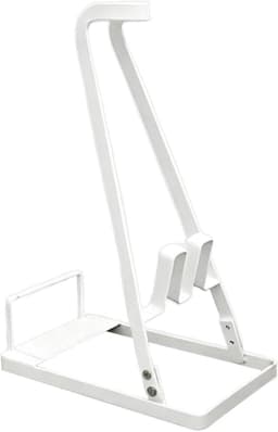 Vacuüm Opzetstuk Opslag - Stofzuigerstandaard Organizer - Reinigingsgereedschap Opbergen - Universeel Ontwerp - 90D x 45B x 200H cm - Wit — thumbnail 1