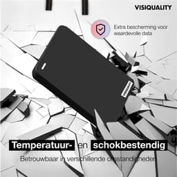 VisiQuality High-Speed Externe Harde Schijf 1.5 TB - Draagbare Dual Drive USB 3.0/C - Voor Windows & Mac - Geschikt voor Gameconsoles - Compact - Met handleiding - Zwart — thumbnail 4