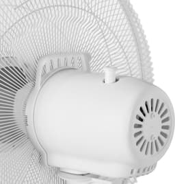 Staande ventilator - Vloermodel - Ruimte koelen - Verstelbare hoogte - 40 cm bladen - Wit — thumbnail 2