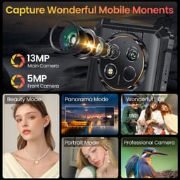 OUKITEL WP28E Outdoor Smartphone-10600mAh-16GB RAM-64GB ROM-13MP-IP68 Waterdicht-Android 14 — thumbnail 5