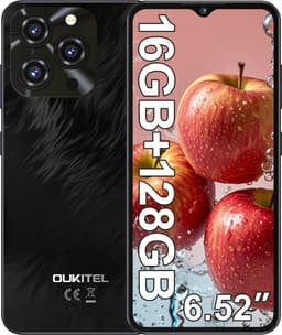 OUKITEL C3 Smartphone 4G-5000mAh-16GB RAM-128GB ROM-13MP camera-6,52" HD-Android 14-Dual 4G-OTG-GPS — thumbnail 1